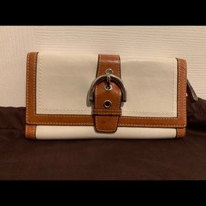 Authentic Coach leather wallet